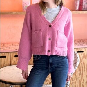 Nati Botique Pink Cardigan